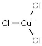 Trichlorocuprate (II),,结构式
