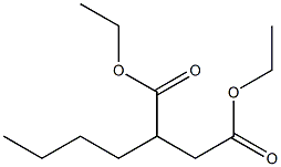 Hexane-1,2-dicarboxylic acid diethyl ester,,结构式