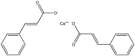 Dicinnamic acid calcium salt,,结构式