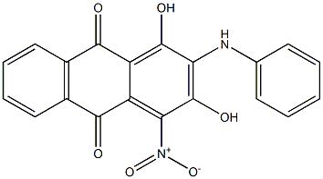 2-Anilino-1,3-dihydroxy-4-nitroanthraquinone