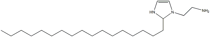 1-(2-Aminoethyl)-2-heptadecyl-4-imidazoline Structure