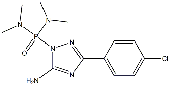  [5-Amino-3-(4-chlorophenyl)-1H-1,2,4-triazol-1-yl]bis(dimethylamino)phosphine oxide