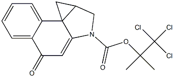 2,4,9,9a-Tetrahydro-4-oxo-1H-cyclopropa[c]benz[e]indole-2-carboxylic acid 2,2,2-trichloro-1,1-dimethylethyl ester