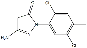 3-Amino-1-(2,5-dichloro-4-methylphenyl)-5(4H)-pyrazolone|