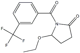  5-Ethoxy-1-[3-(trifluoromethyl)benzoyl]pyrrolidin-2-one