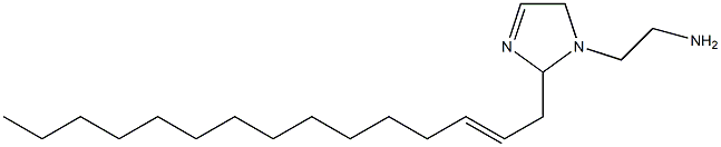 1-(2-Aminoethyl)-2-(2-pentadecenyl)-3-imidazoline 结构式