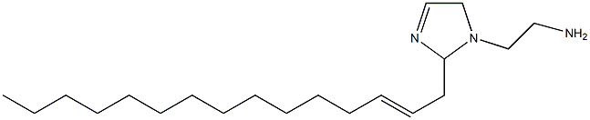 1-(2-Aminoethyl)-2-(2-pentadecenyl)-3-imidazoline Struktur