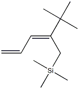 [(2Z)-2-tert-Butyl-2,4-pentadienyl]trimethylsilane Structure