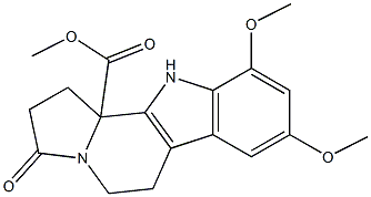 2,3,5,6,11,11b-Hexahydro-8,10-dimethoxy-3-oxo-1H-indolizino[8,7-b]indole-11b-carboxylic acid methyl ester