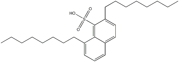 2,8-Dioctyl-1-naphthalenesulfonic acid|