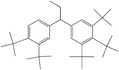 1-(3,4,5-Tri-tert-butylphenyl)-1-(3,4-di-tert-butylphenyl)propane|