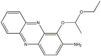 1-(1-Ethoxyethoxy)phenazin-2-amine,,结构式