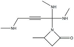 1-(4-(Trimethylaminio)-2-butynyl)-4-methylazetidin-2-one