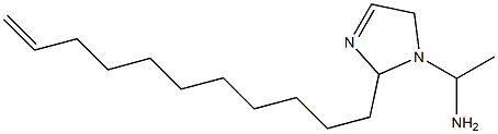 1-(1-Aminoethyl)-2-(10-undecenyl)-3-imidazoline Structure