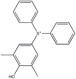 Diphenyl(3,5-dimethyl-4-hydroxyphenyl)sulfonium|