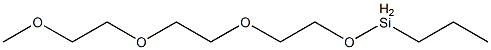 Propyl[2-[2-(2-methoxyethoxy)ethoxy]ethoxy]silane|