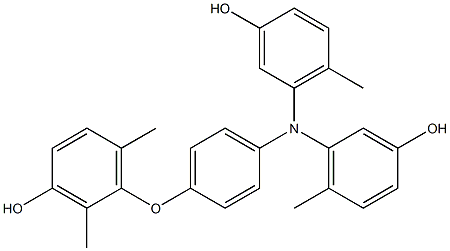 N,N-Bis(3-hydroxy-6-methylphenyl)-4-(3-hydroxy-2,6-dimethylphenoxy)benzenamine