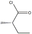 (S)-2-メチル酪酸クロリド 化学構造式