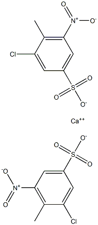 Bis(3-chloro-4-methyl-5-nitrobenzenesulfonic acid)calcium salt