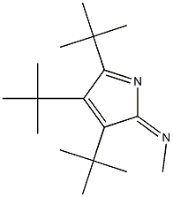 3,4,5-Tri-tert-butyl-2-(methylimino)-2H-pyrrole