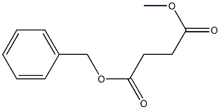 ブタン二酸1-ベンジル4-メチル 化学構造式
