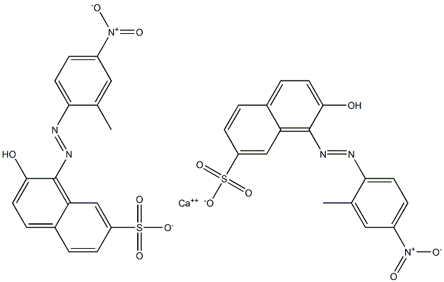Bis[1-[(2-methyl-4-nitrophenyl)azo]-2-hydroxy-7-naphthalenesulfonic acid]calcium salt