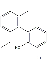 3-(2,6-Diethylphenyl)benzene-1,2-diol|