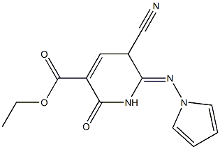 5-Cyano-6-pyrrolizino-1,2-dihydro-2-oxopyridine-3-carboxylic acid ethyl ester