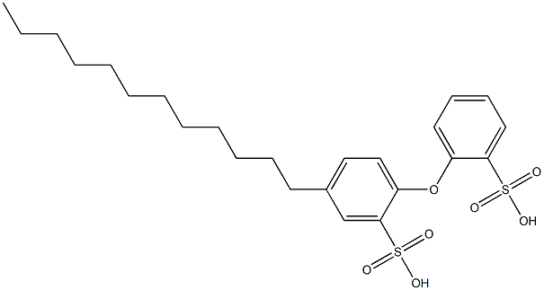 5-Dodecyl-2-(2-sulfophenoxy)benzenesulfonic acid