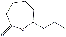 6-ヒドロキシノナン酸ラクトン 化学構造式