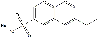 7-Ethyl-2-naphthalenesulfonic acid sodium salt Structure