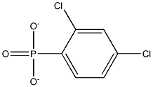 2,4-Dichlorophenylphosphonate Structure