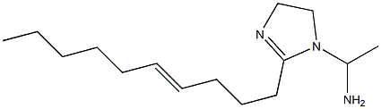 1-(1-Aminoethyl)-2-(4-decenyl)-2-imidazoline Structure