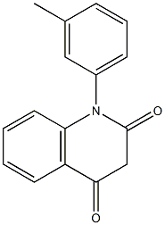 1-(3-Methylphenyl)quinoline-2,4(1H,3H)-dione