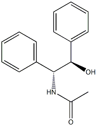 N-[(1R,2R)-2-Hydroxy-1,2-diphenylethyl]acetamide,,结构式