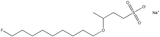 3-(9-Fluorononyloxy)-1-butanesulfonic acid sodium salt