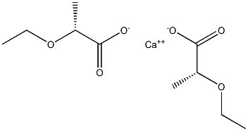 Bis[[R,(+)]-2-ethoxypropionic acid] calcium salt