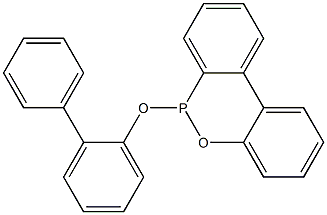 6-(2-Biphenylyloxy)-6H-dibenzo[c,e][1,2]oxaphosphorin 结构式