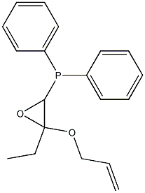 Diphenyl[(E)-2-(2-propenyloxy)-1-butenyl]phosphine oxide,,结构式