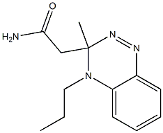 N-Propyl-3-methyl-3,4-dihydro-1,2,4-benzotriazine-3-acetamide