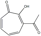  2-Hydroxy-3-acetyl-2,4,6-cycloheptatriene-1-one