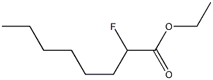 2-Fluorooctanoic acid ethyl ester Structure