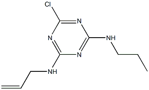 N-Propyl-N'-allyl-6-chloro-1,3,5-triazine-2,4-diamine