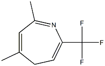 5,7-Dimethyl-2-trifluoromethyl-4H-azepine,,结构式