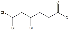  4,6,6-Trichlorohexanoic acid methyl ester