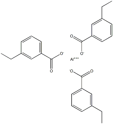  Tris(3-ethylbenzoic acid)aluminum salt