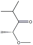 [R,(+)]-2-Methoxy-4-methyl-3-pentanone 结构式