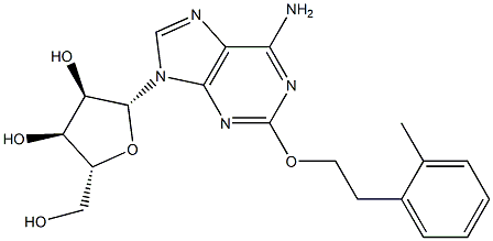 2-[2-(2-Methylphenyl)ethoxy]adenosine