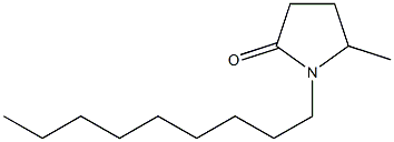 5-Methyl-1-nonyl-2-pyrrolidone,,结构式