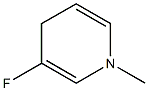 1-Methyl-3-fluoro-1,4-dihydropyridine,,结构式